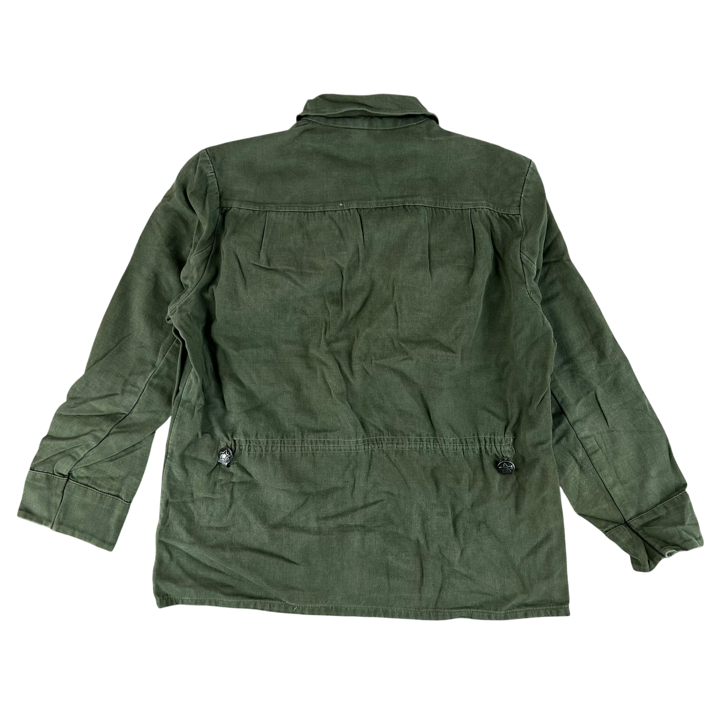 Bulgarian People's Army Olive Green Cossack Shirt - Medium