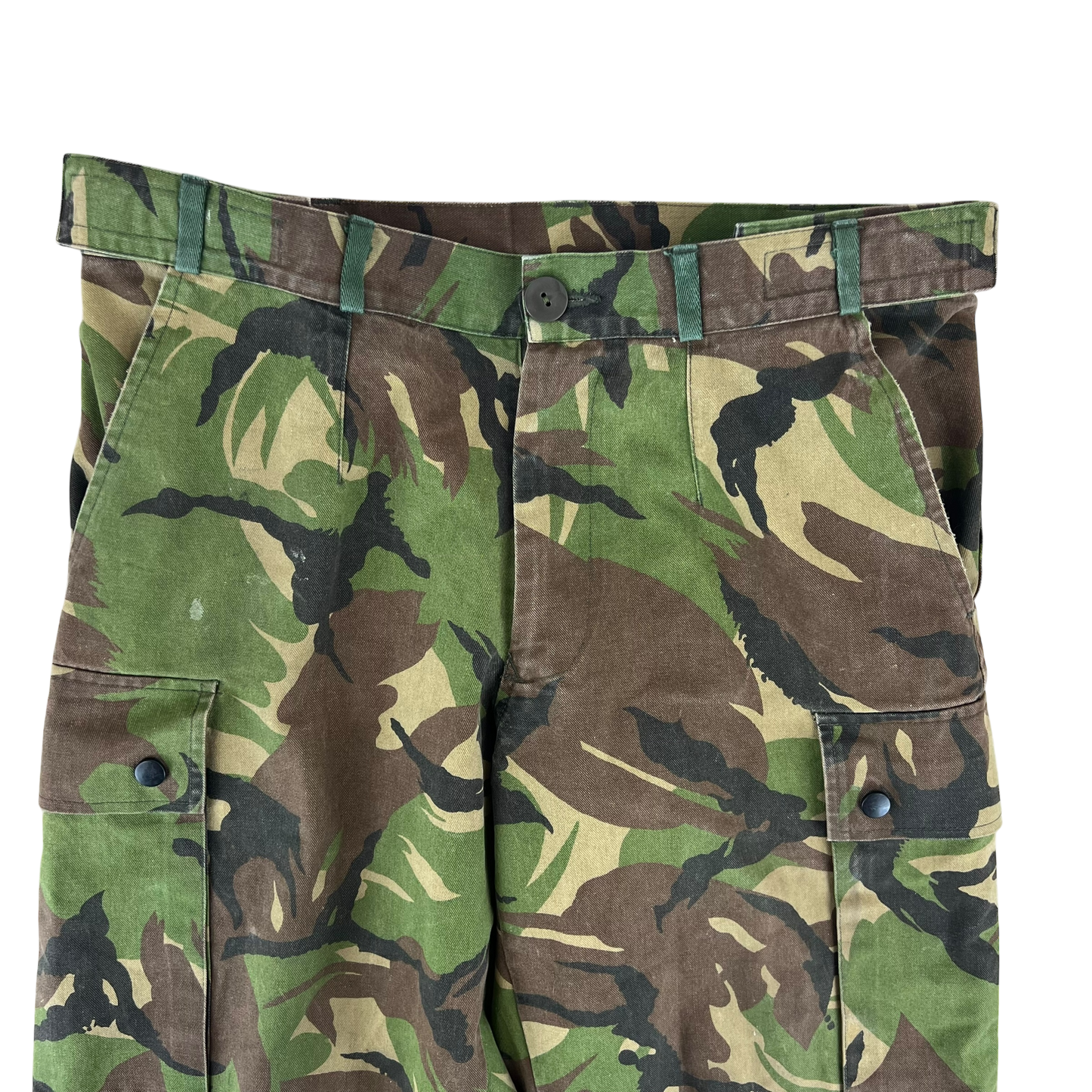 Dutch Army M93 DPM Woodland Camouflage Combat Trousers - W34 L30.5