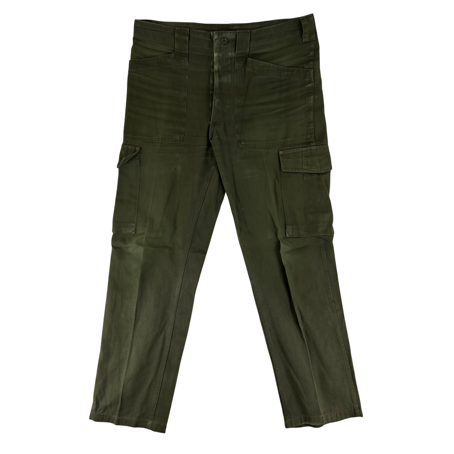 Austrian Army Olive Green Fatigue Trousers - W36 L30