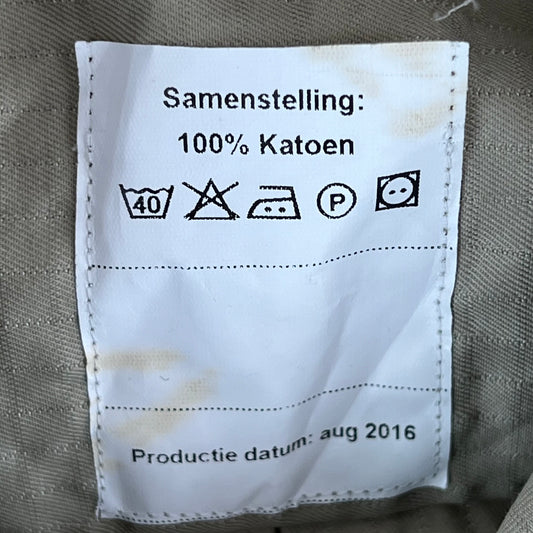 Dutch Army Desert Field Shirt Long Sleeve - Large