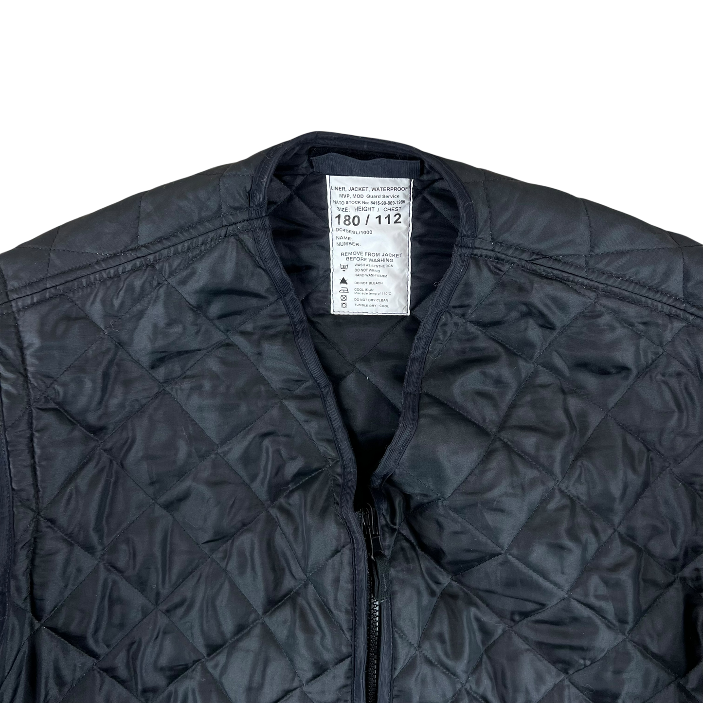 British Police / MoD Guard's Jacket Liner - Large 180/112