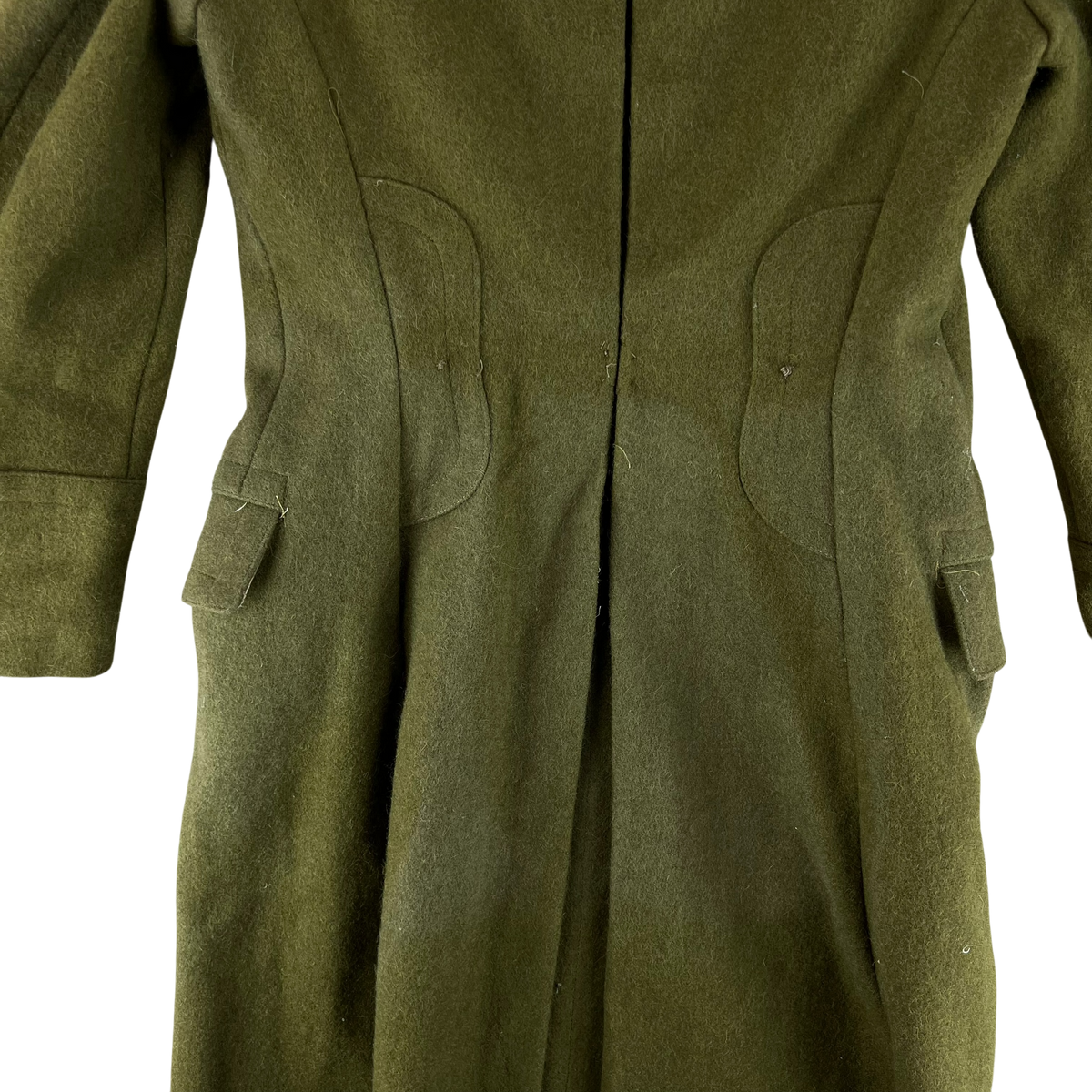 Romanian People's Army 80s Khaki Wool Greatcoat - Small