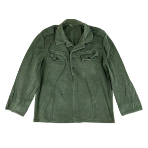 Bulgarian People's Army Olive Green Cossack Shirt - Large