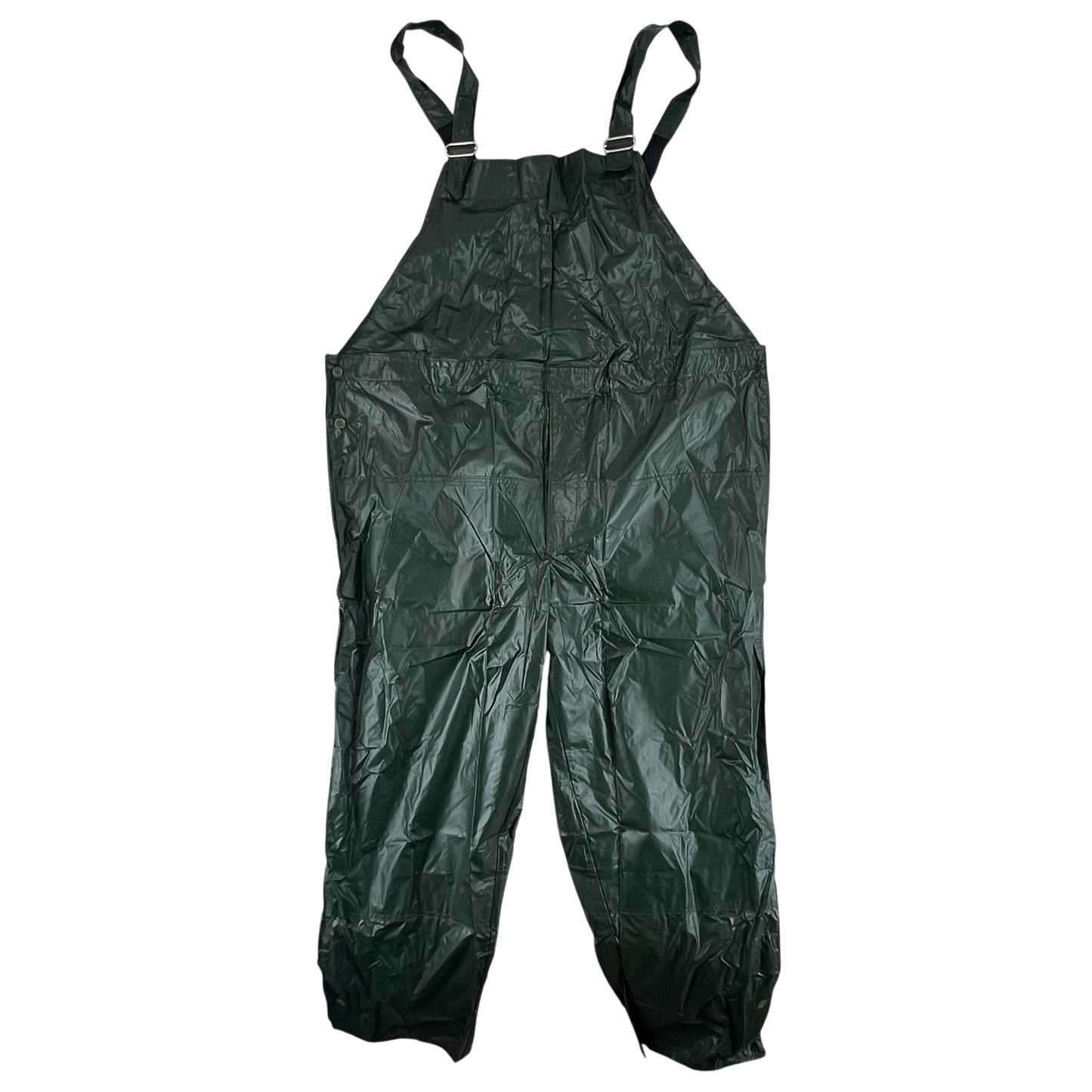 Czechoslovak Army Waterproof Bibbed Overalls - W48 L30