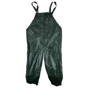Czechoslovak Army Waterproof Bibbed Overalls - W48 L30