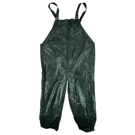 Czechoslovak Army Waterproof Bibbed Overalls - W48 L30
