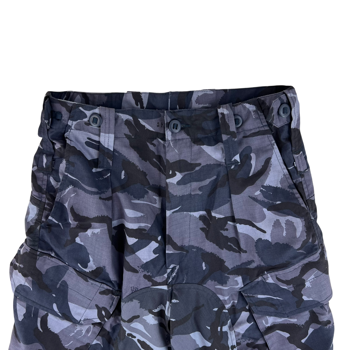 British Army OPFOR Blue DPM Camouflage Combat Trousers - W30 L30.5