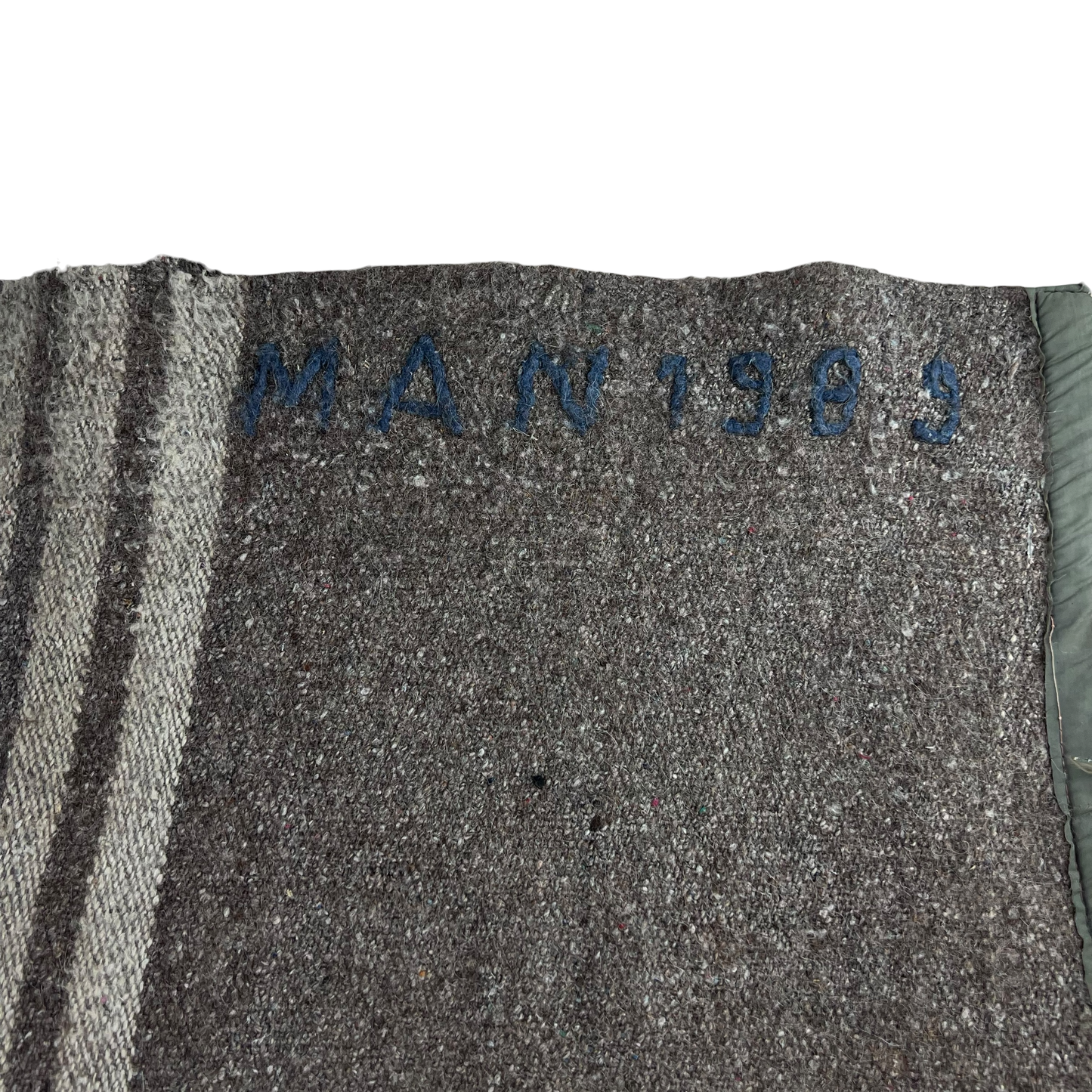 Romanian Army Oatmeal Brown Wool Blanket