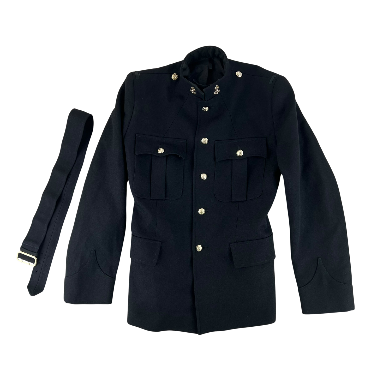 British Army No. 1 Dress Jacket w/ Belt - Royal Engineers - Medium