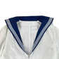 British Royal Navy Class II White Jumper Sailor's Top - Medium 170/100