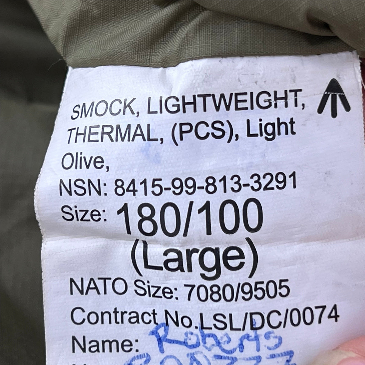 British Army Thermal Lightweight Pullover Smock - Large