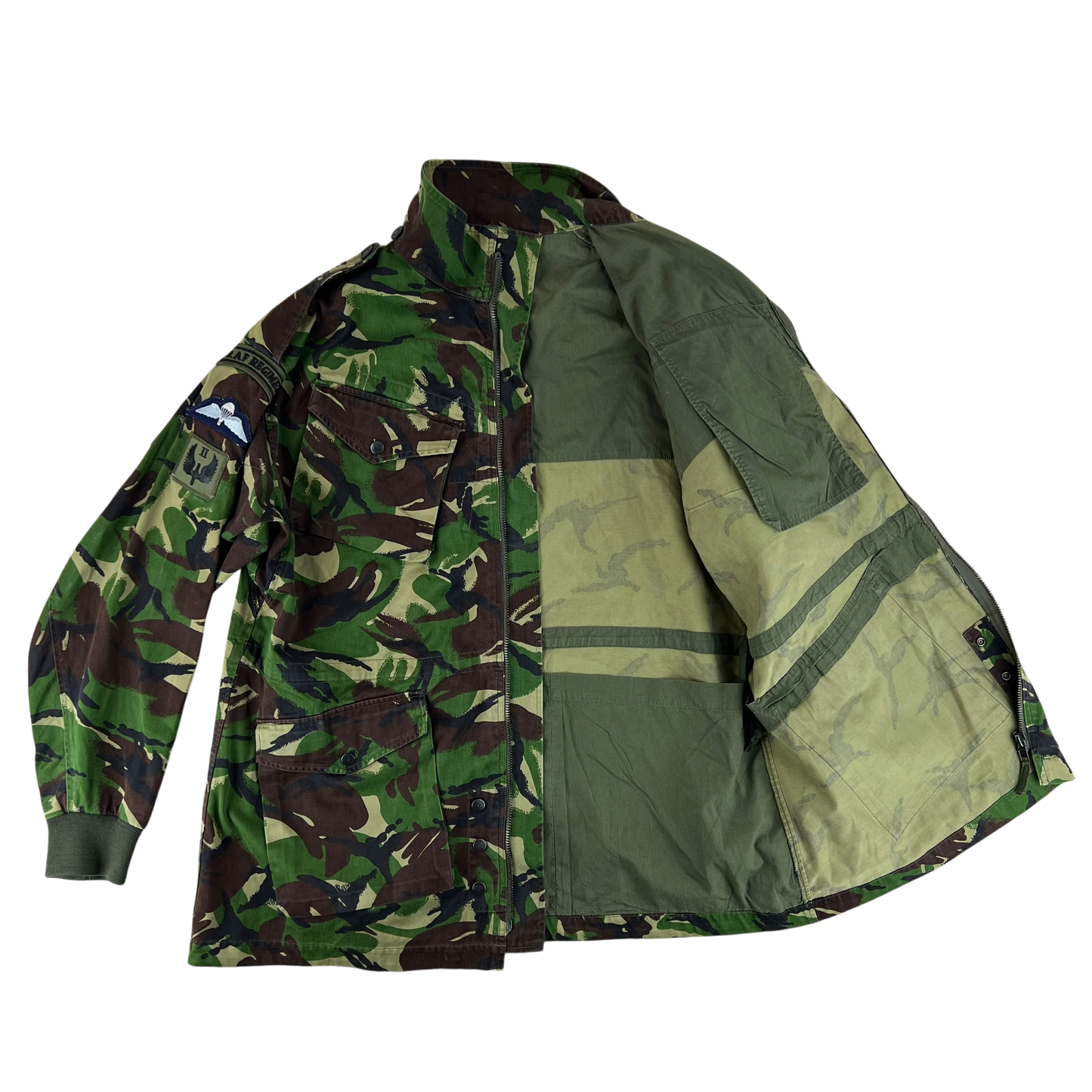 British Army S95 Pattern Woodland DPM Camo Parachutist's Smock - Large 180/112