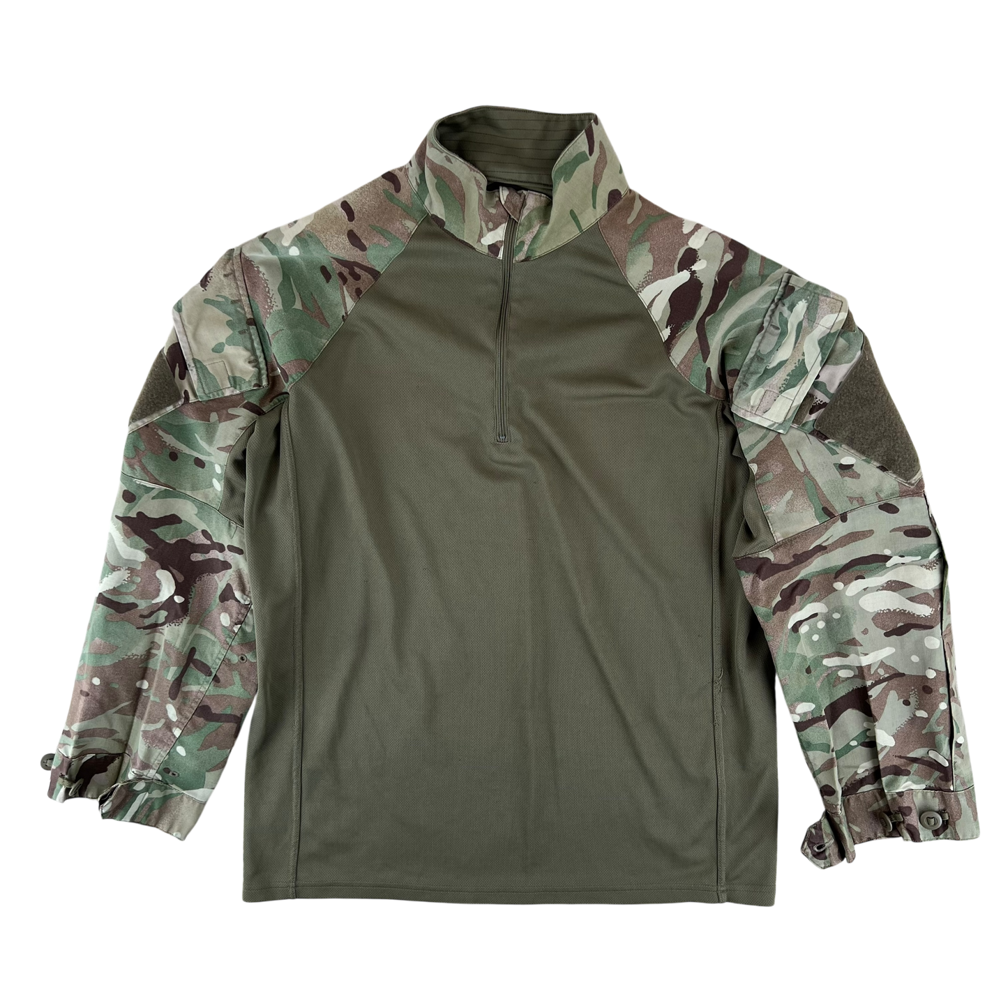 British Army MTP Camouflage Olive Green UBACS Combat Shirt - Large
