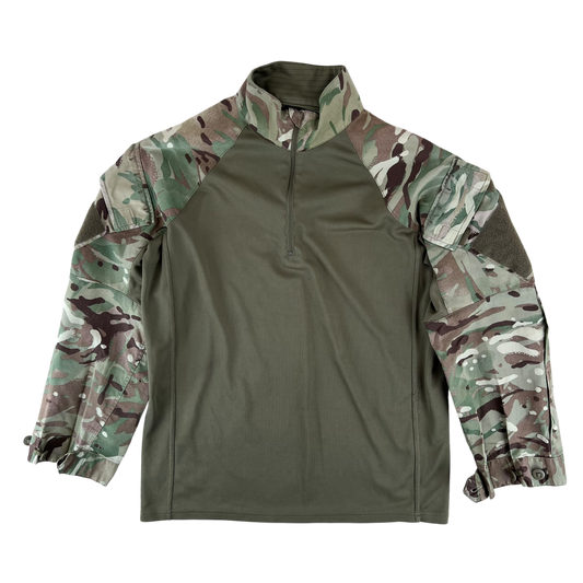 British Army MTP Camouflage Olive Green UBACS Combat Shirt - Large