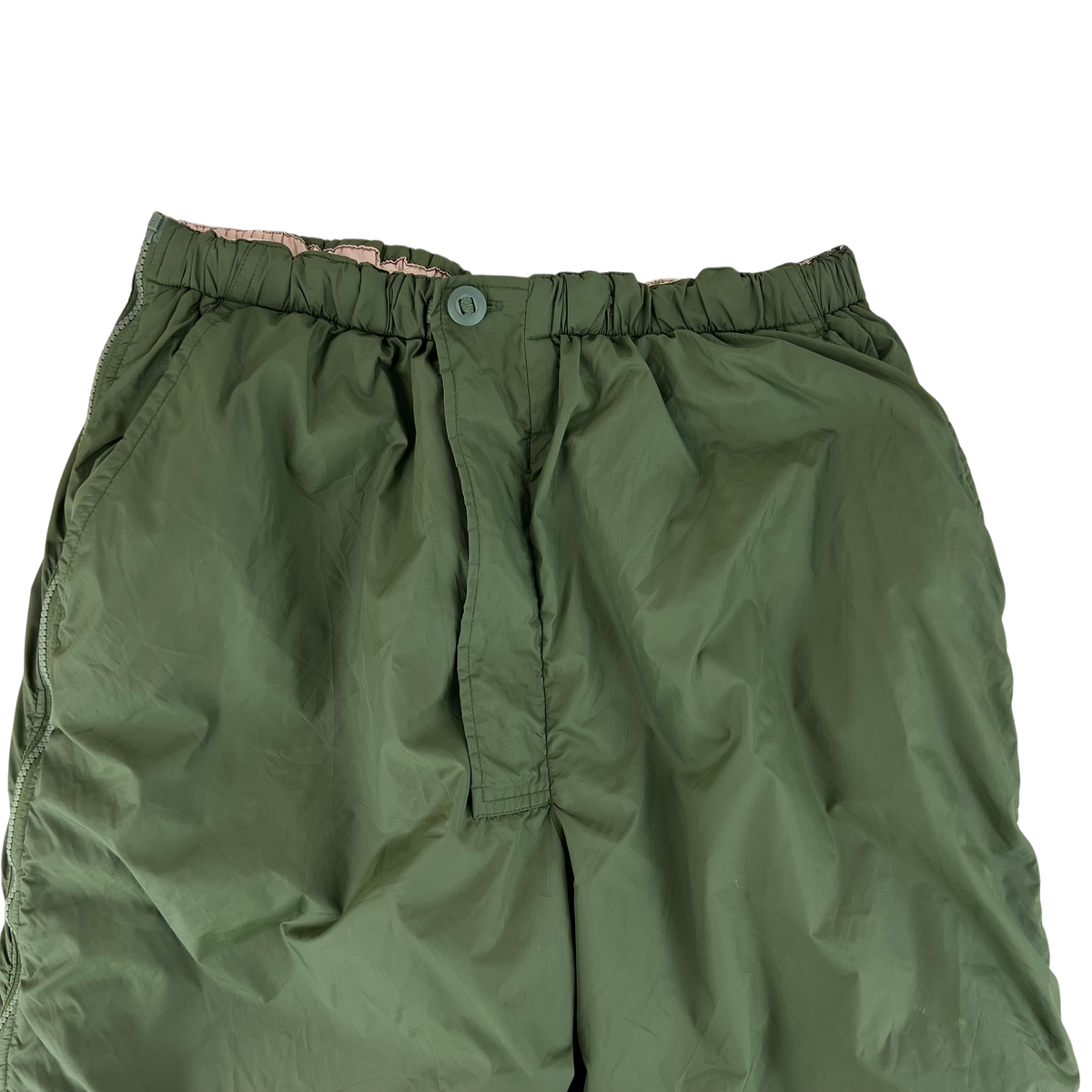 British Army Reversible Thermal Olive Green / Tan Quilted Trousers - Medium