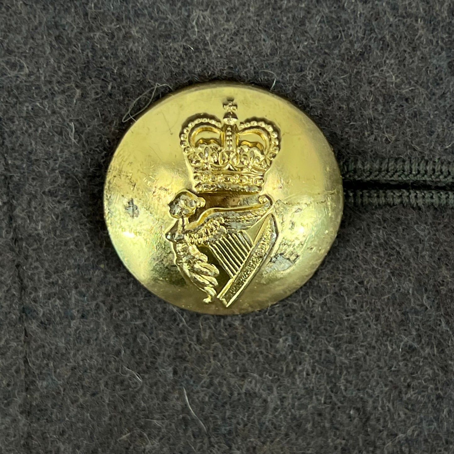 British Army Footguards Wool Greatcoat - Irish Guards - Medium