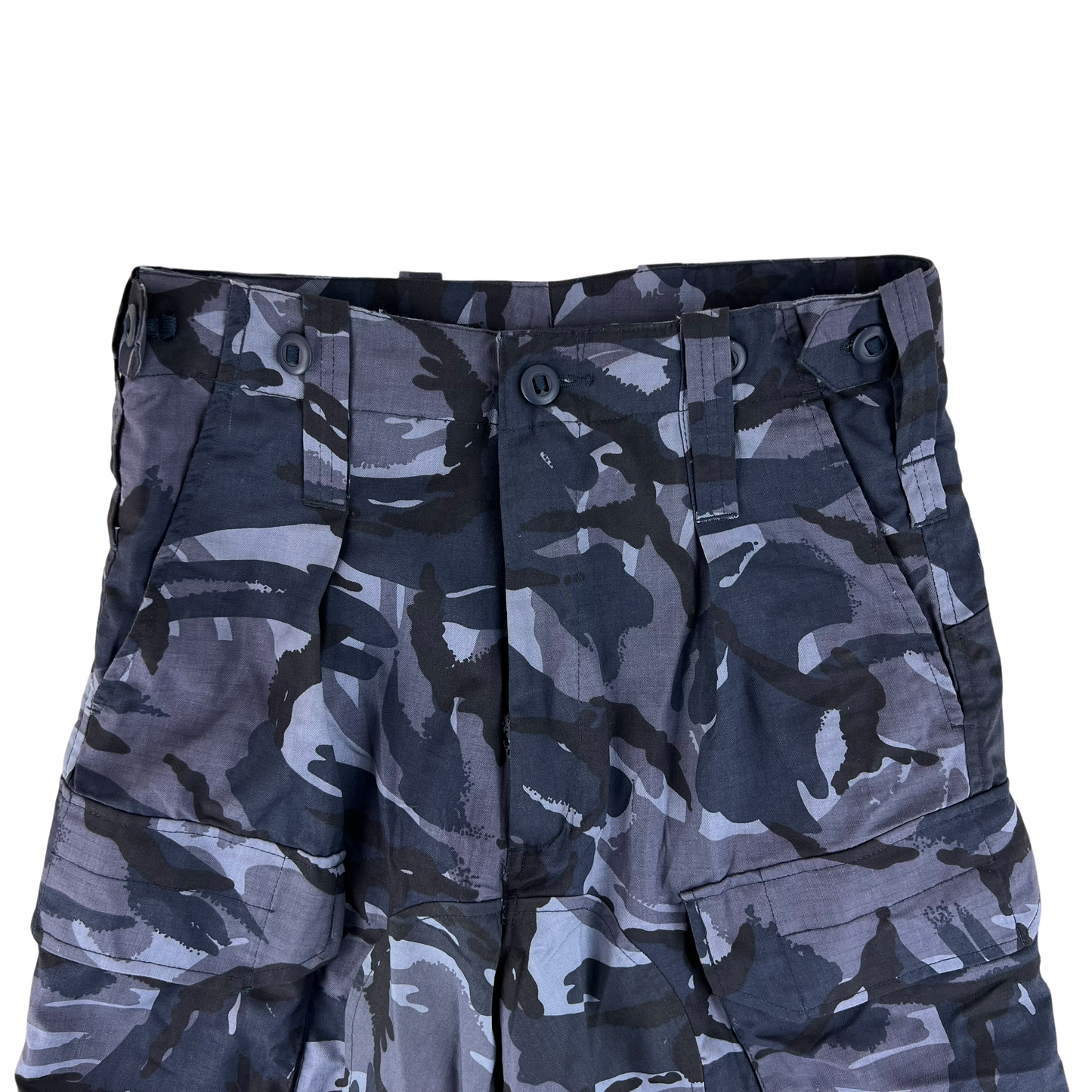 British Army OPFOR Blue DPM Camouflage Combat Trousers - W30 L30.5