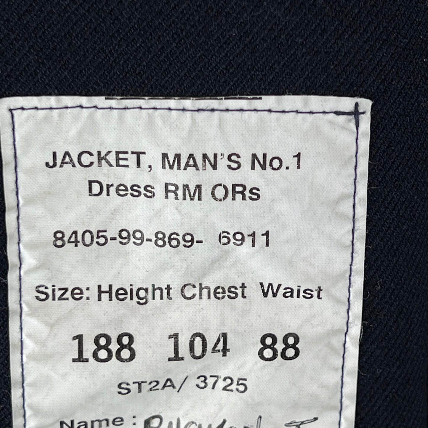 British Royal Marines No. 1 Dress Jacket - Large 188/104