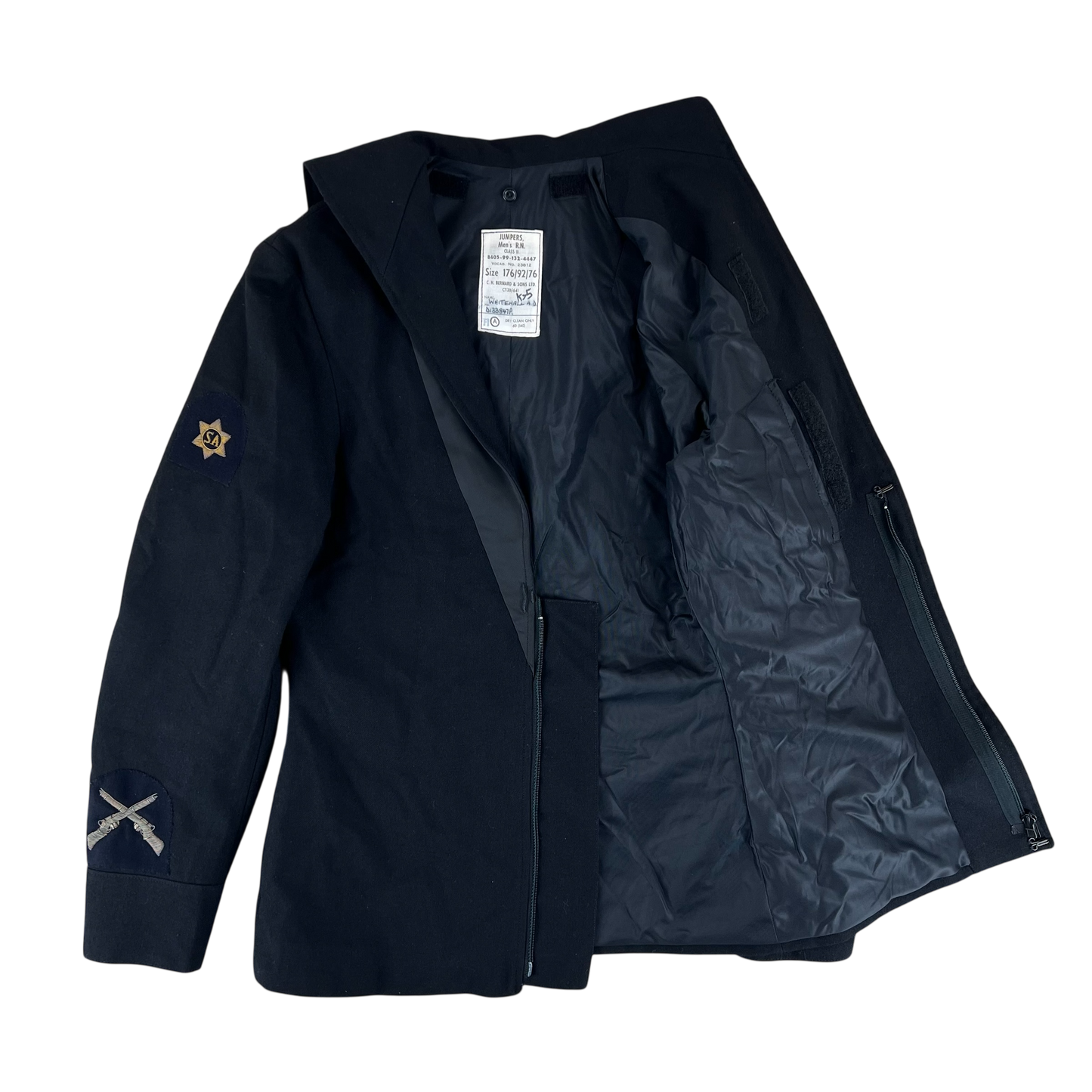 British Royal Navy Class II Jumper Sailor's Top - Medium 176/92