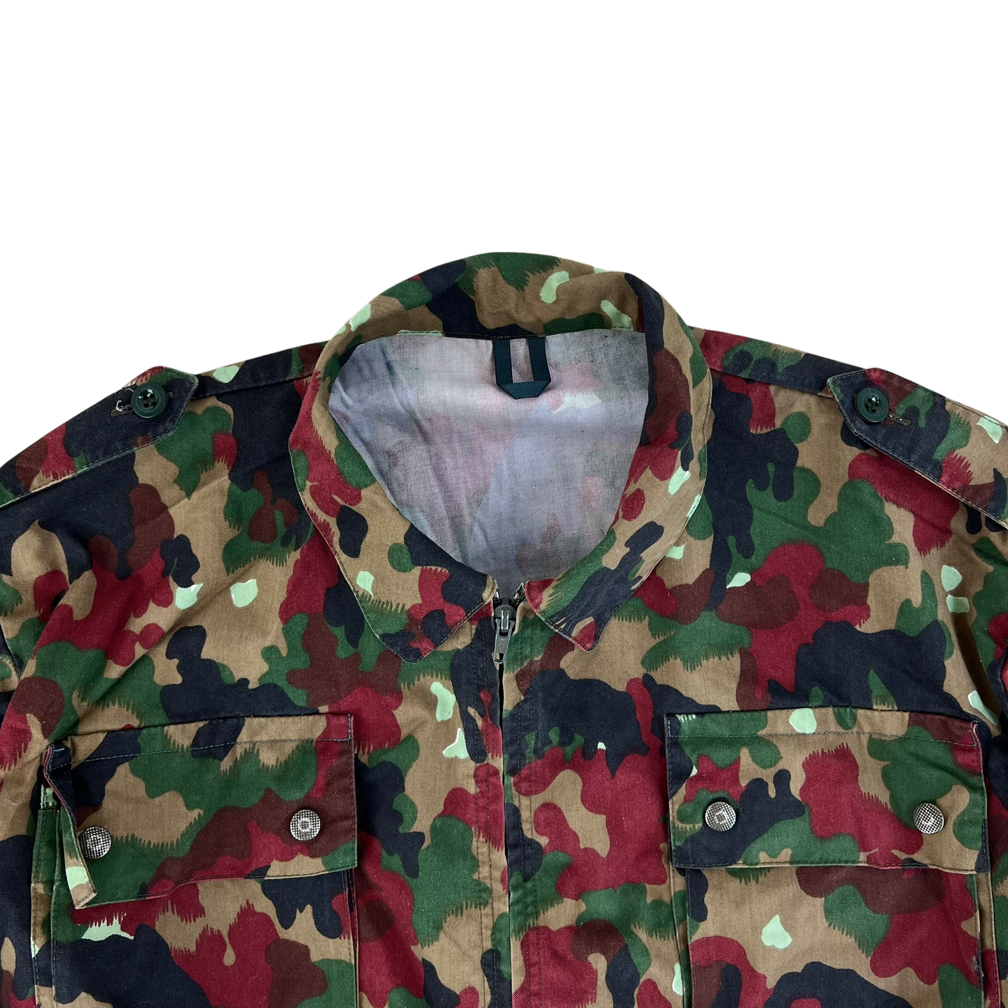 Swiss Army TAZ83 Alpenflage Camouflage Field Shirt - XXX Large