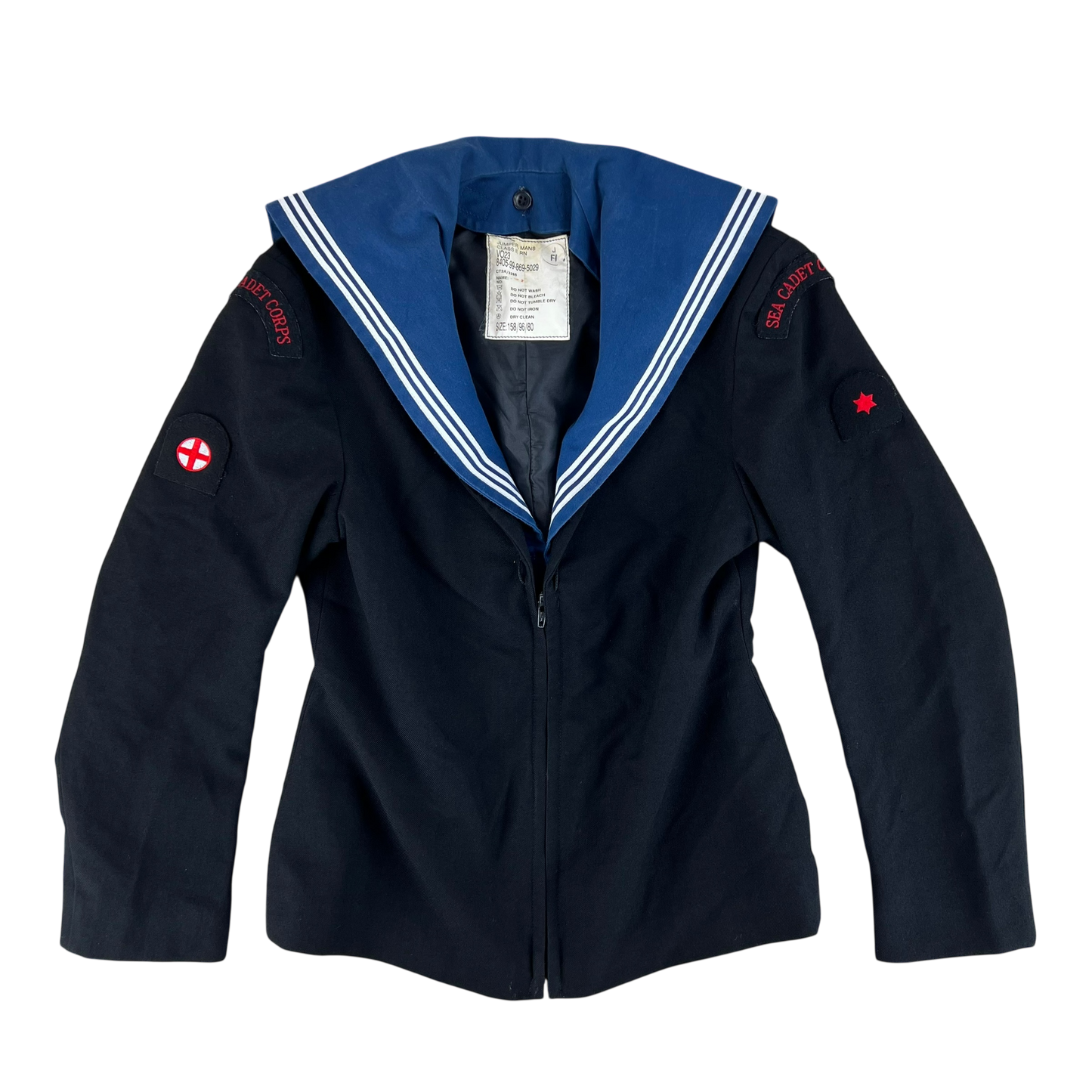 British Royal Navy Class II Jumper Sailor's Top - Medium 158/96