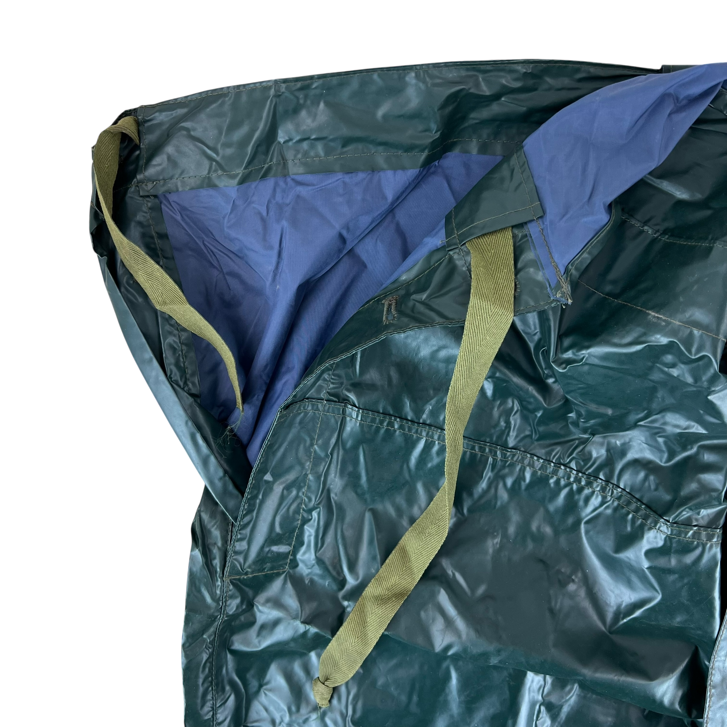 Czechoslovak Army Waterproof Bibbed Overalls - W50 L30