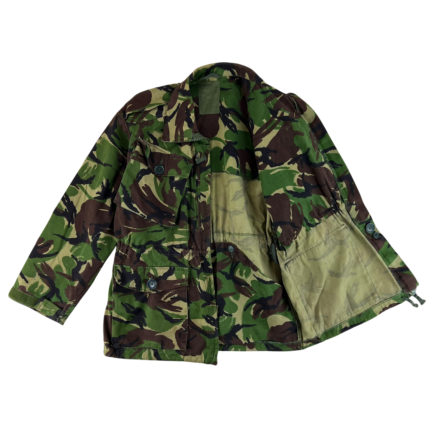 British Army 84 Pattern Woodland DPM Camo Combat Smock - Large 170/104