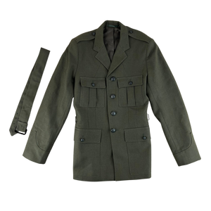 British Royal Marines Lovat No. 1B / 1C Dress Jacket w/ Belt - Medium 182/100