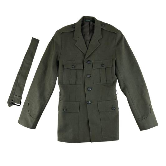 British Royal Marines Lovat No. 1B / 1C Dress Jacket w/ Belt - Medium 182/100