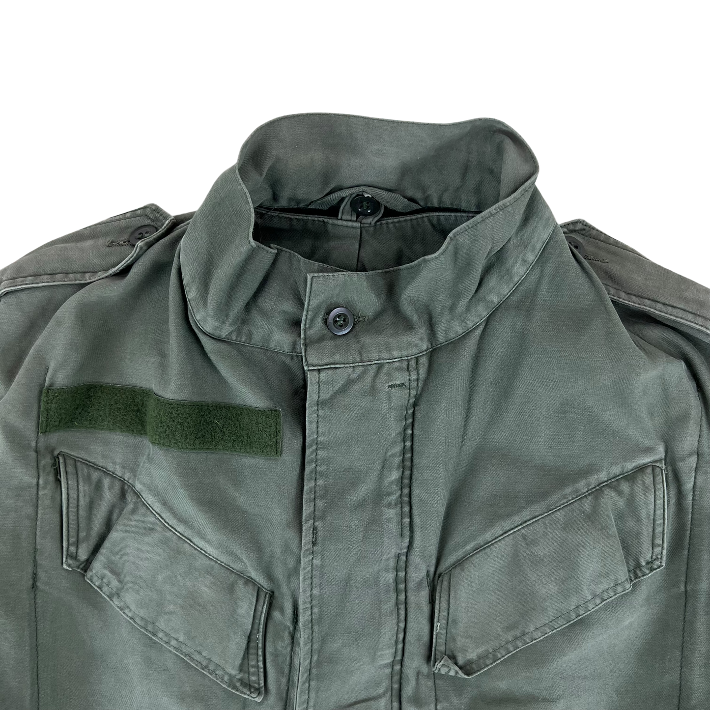 Belgian Army M64 Olive Green Field Jacket - Large