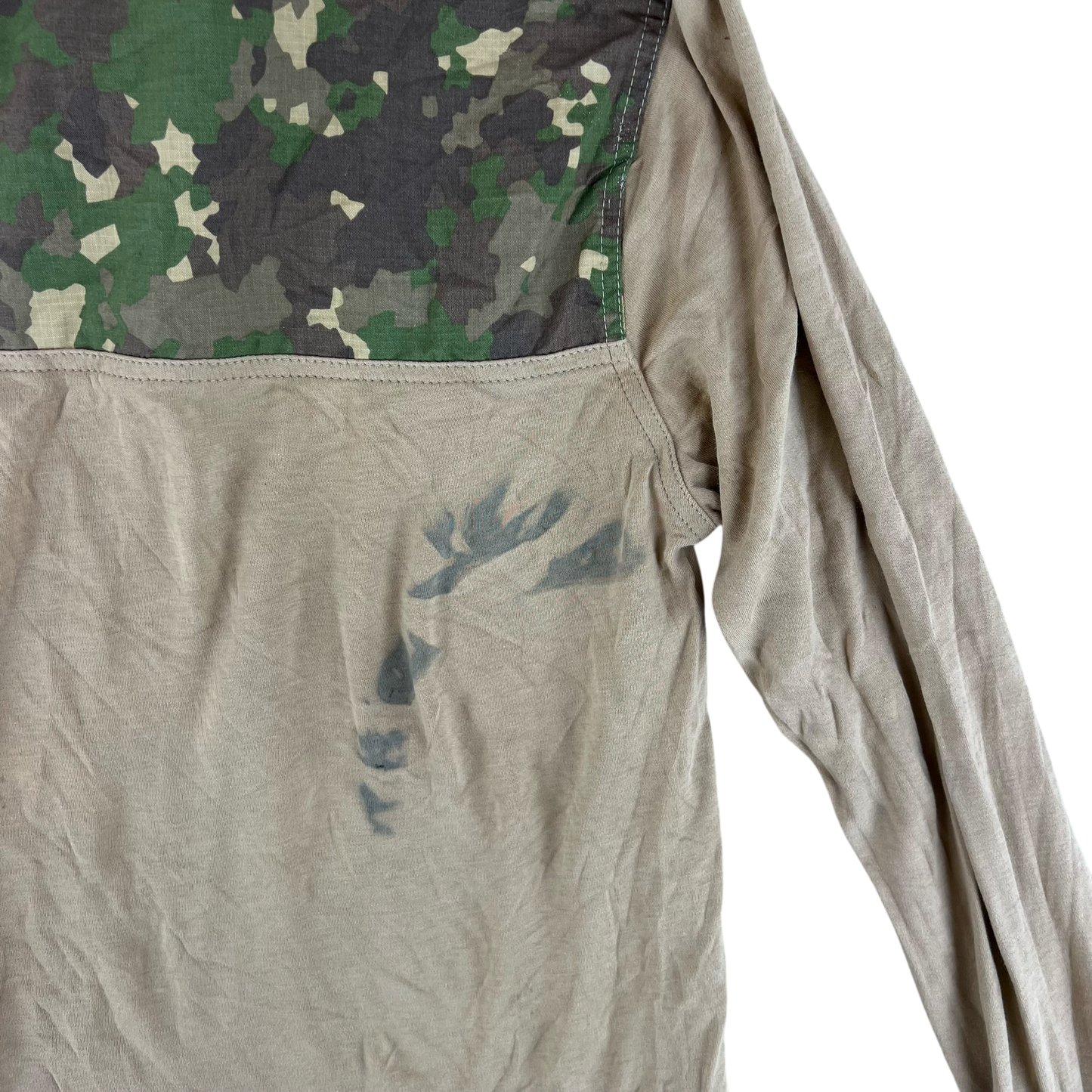 Romanian Army M2017 Woodland Camouflage Polo Top - Large