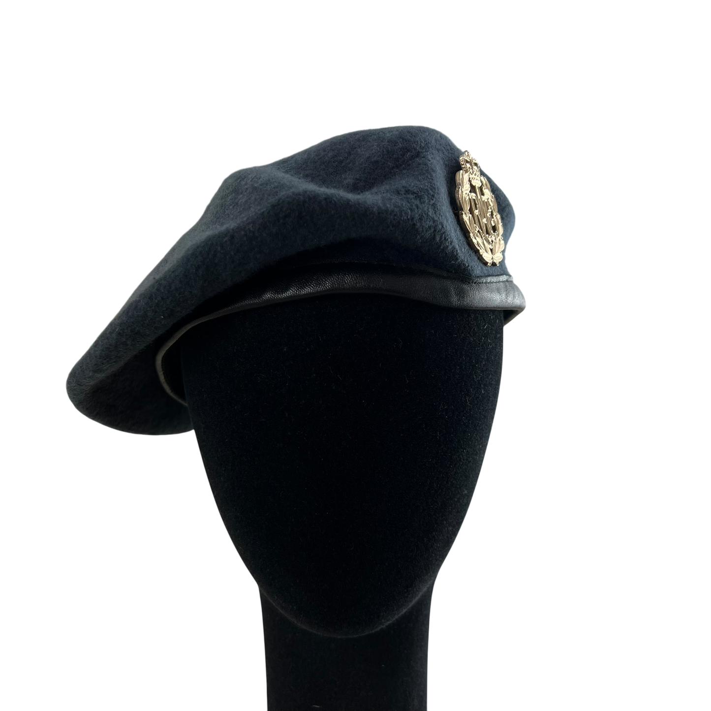 British RAF Beret w/ Badge - Medium 57cm