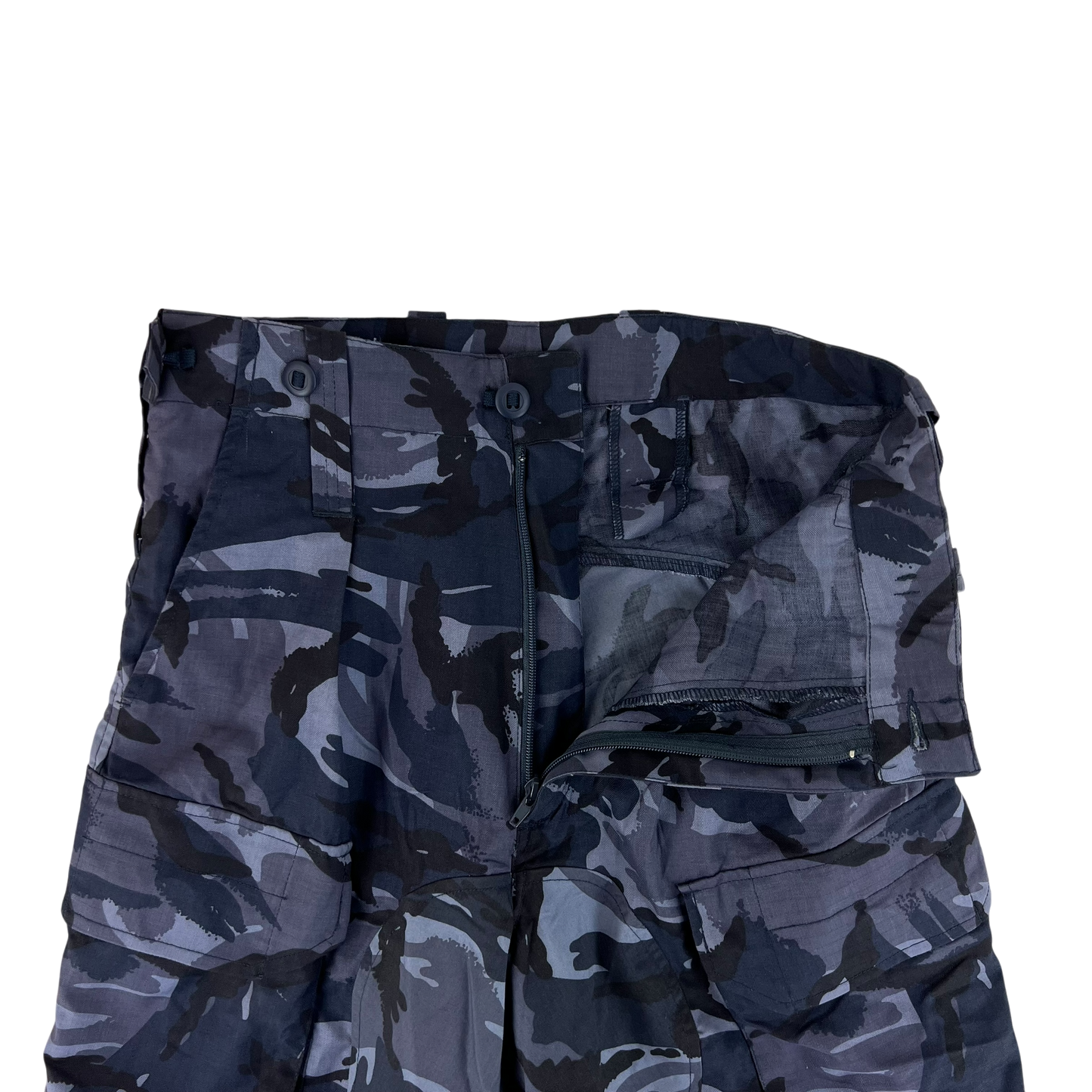 British Army OPFOR Blue DPM Camouflage Combat Trousers - W30 L30.5