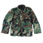 US Army M81 Woodland Camo M65 Cold Weather Field Coat - Medium Short