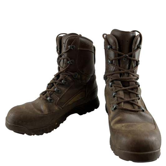 British Army HAIX Brown Combat Boots - Size 10M