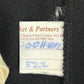 British Army Footguards Officers' Black Red Stripe Trousers - W34 L29.5