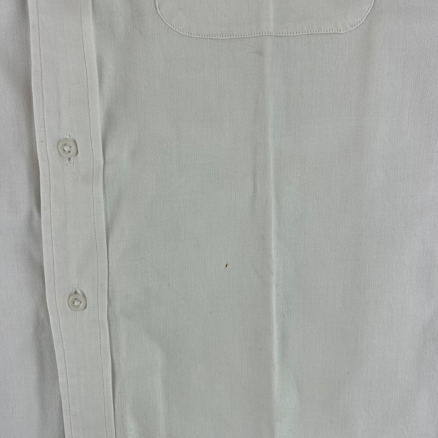 British Merchant Navy 50s Officer's Tropical Short Sleeve Shirt - Medium