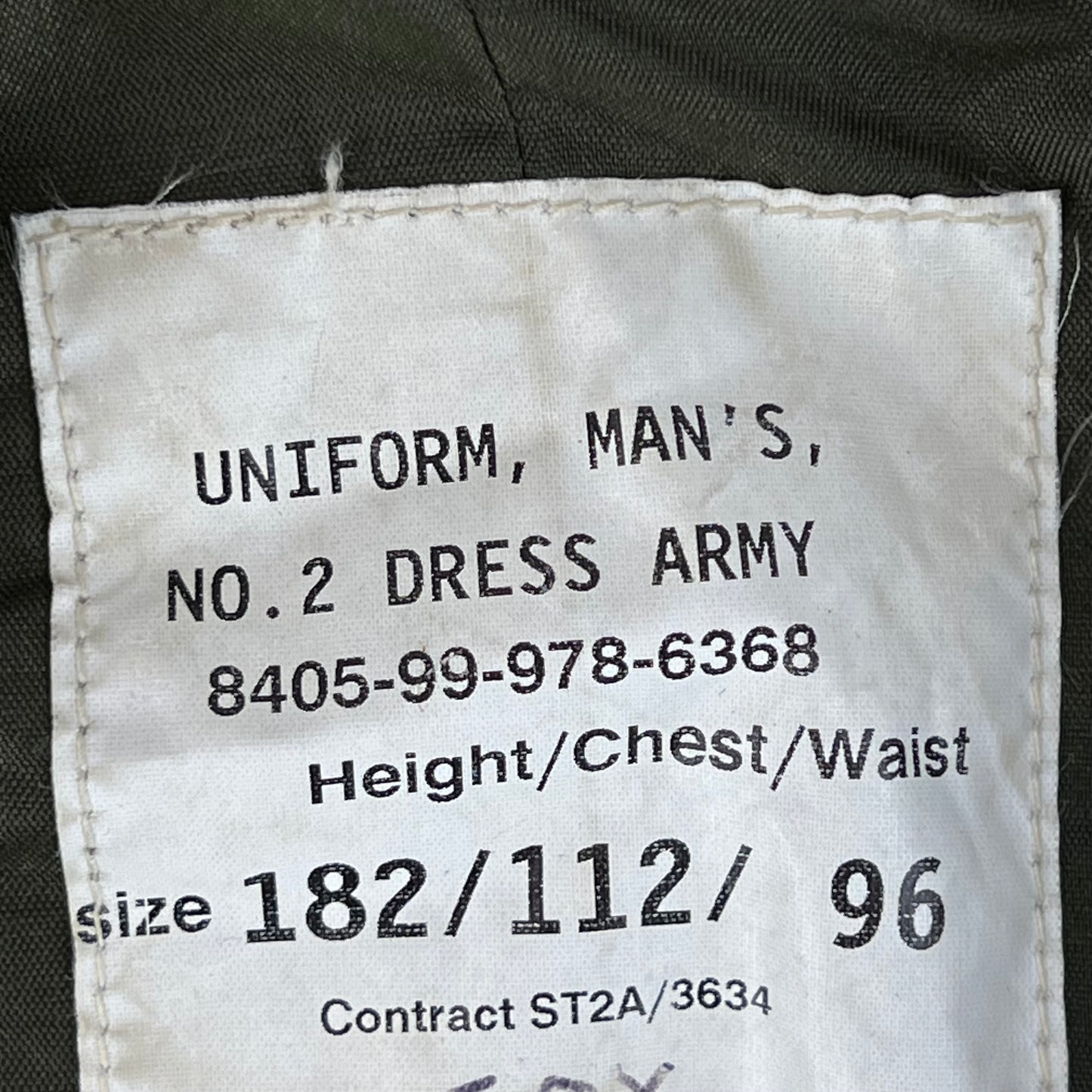 British Army No. 2 Dress Jacket - REME - Large 182/112