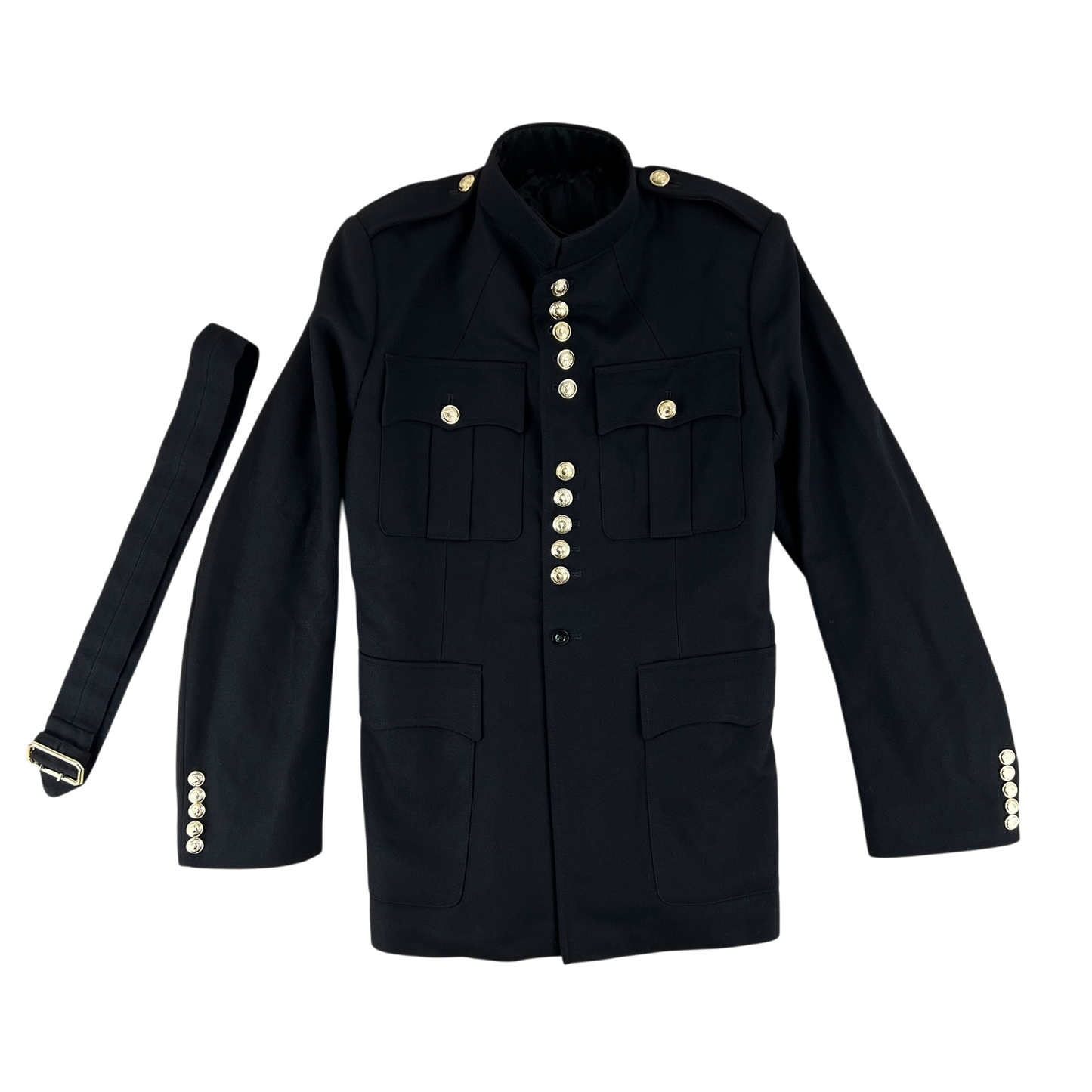 British Army No. 1 Dress Jacket w/ Belt - Welsh Guards - Medium SIZE 13