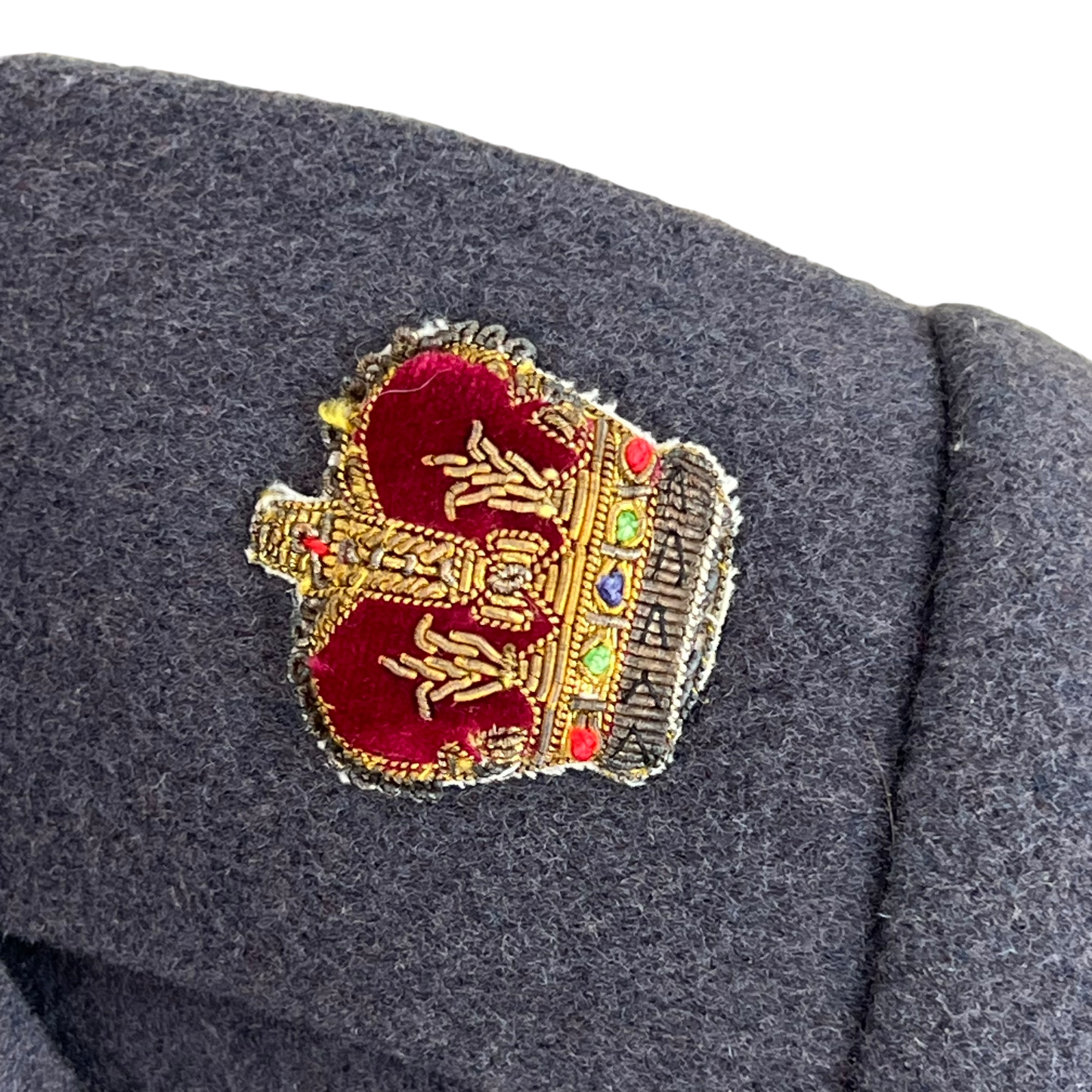 British Army Officer's Double Breasted Wool Greatcoat - Medium