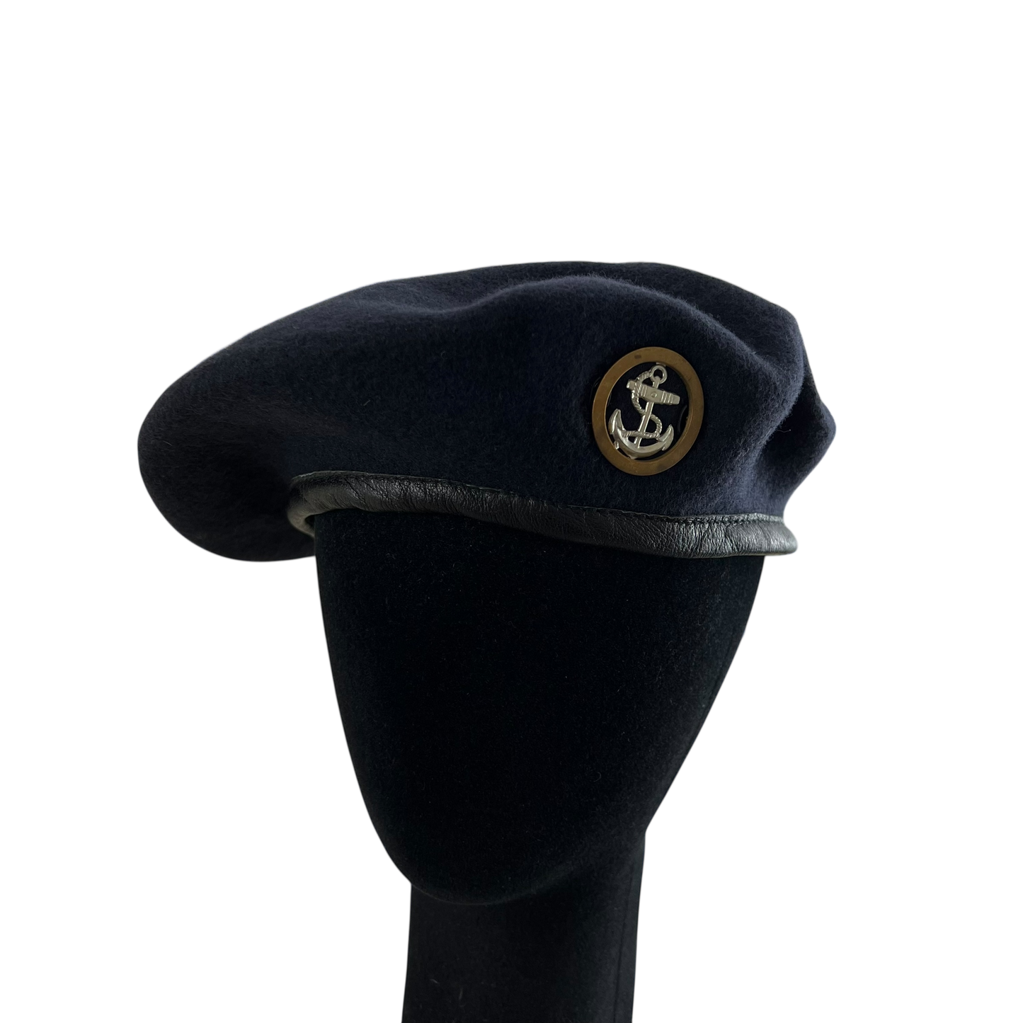 British Royal Navy Beret w/ Badge - Ratings Badge - Small 56cm