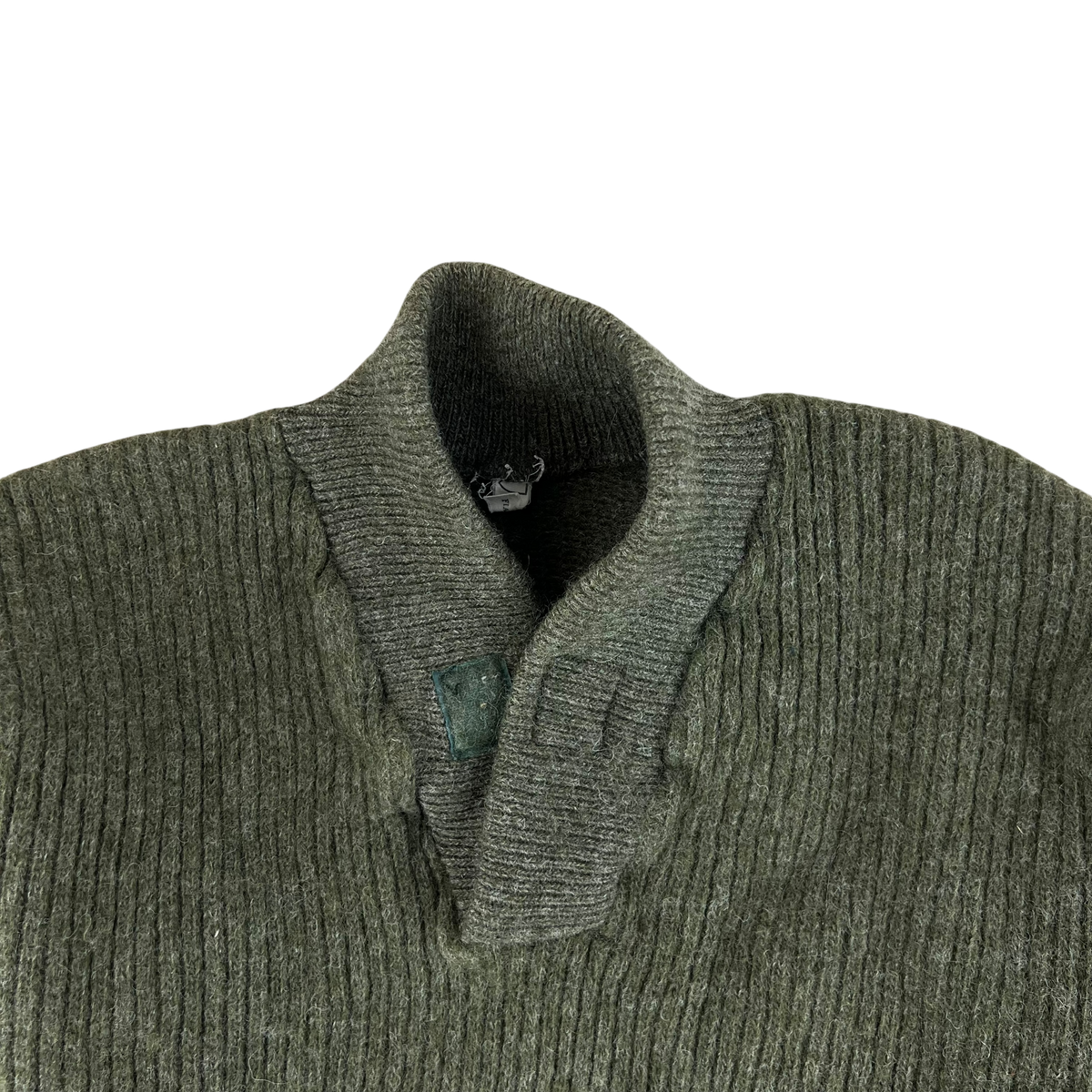 Norwegian Army M51 Olive Wool Jumper - Large