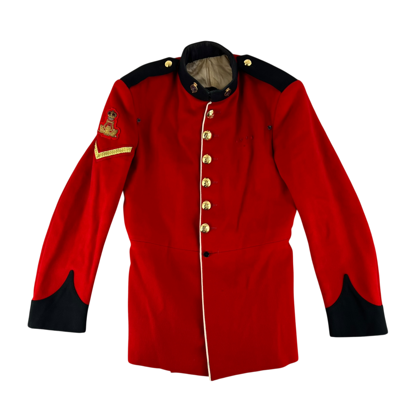 British Army Red Tunic Jacket - Queen's Division Minden Band - Medium
