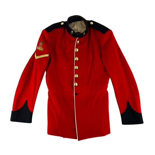 British Army Red Tunic Jacket - Queen's Division Minden Band - Medium