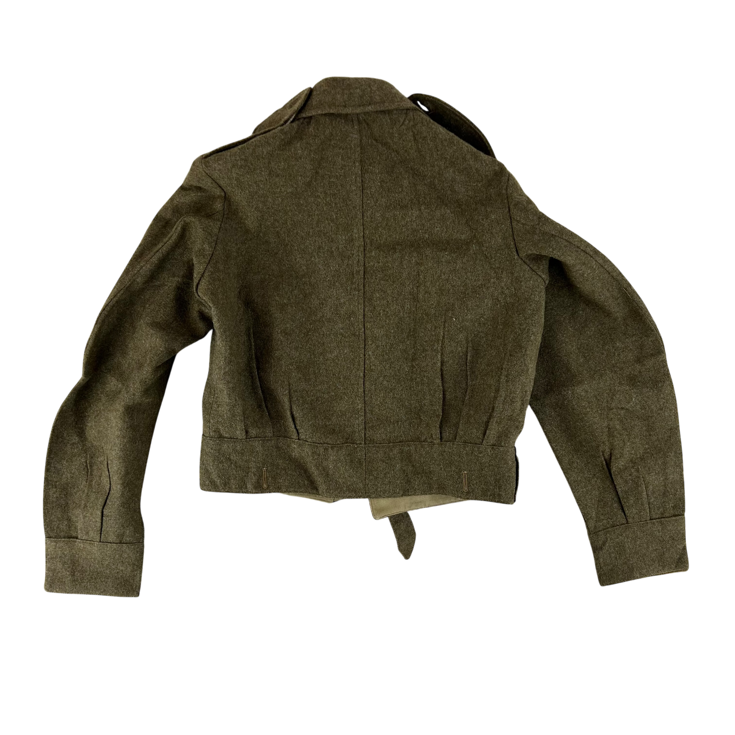 British Army 50s Khaki Ike 1949 Pattern Battle Dress Jacket - Small SIZE 7