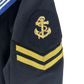 British Royal Navy Class II Jumper Sailor's Top - Large 116R