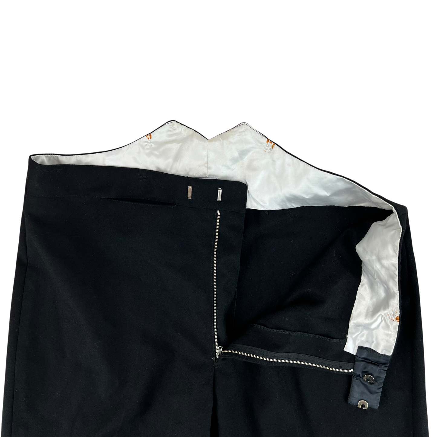British Royal Navy 80s No. 7 Mess Dress Trousers - W42 L27