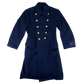 Romanian People's Navy 80s Blue Wool Greatcoat - Medium