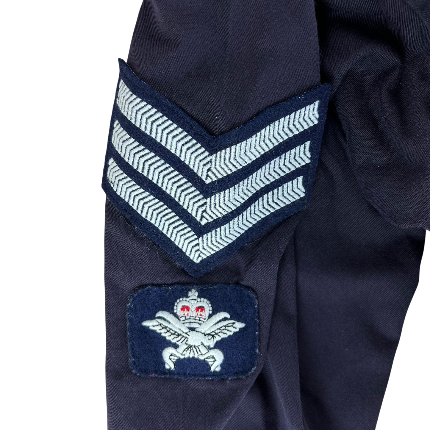 British Army / Tri-Services Navy Blue PTI Tracksuit Top Jacket - Small