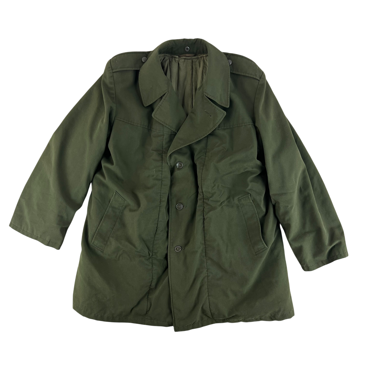 Czech Army Olive Green M85 Thermal Coat - Large